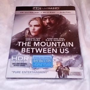 4K Ultra HD The Mountain Between Us DVD NWT